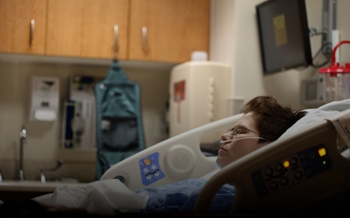 A mamã está doente.