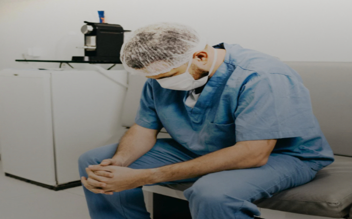 Encontro inesperado à saída do Hospital