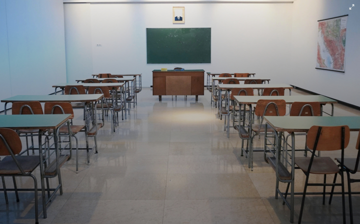 Sala de aula agitada